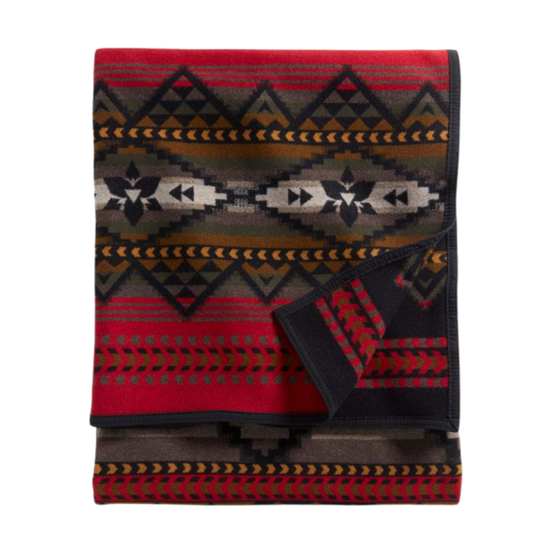 Load image into Gallery viewer, Pendleton Lost Trail Robe Wool Blanket, Twin
