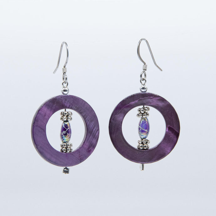 Assorted Dangle Earrings with Center Bead