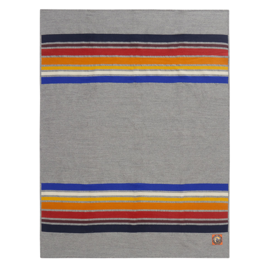 Pendleton Yosemite Grey National Park Throw with Leather Carrier