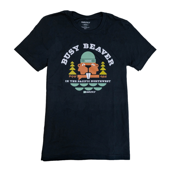 Graflectics Busy Beaver PNW T-Shirt