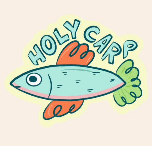Holy Carp Sticker