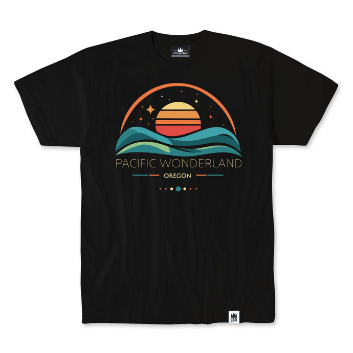 Little Bay Root Pacific Wonderland Oregon Sunset T-Shirt