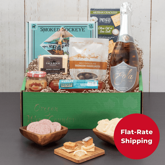 Cheers! Eola Hills Sparkling Gift Basket