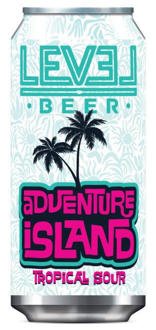 Level Adventure Island Tropical Sour 16oz