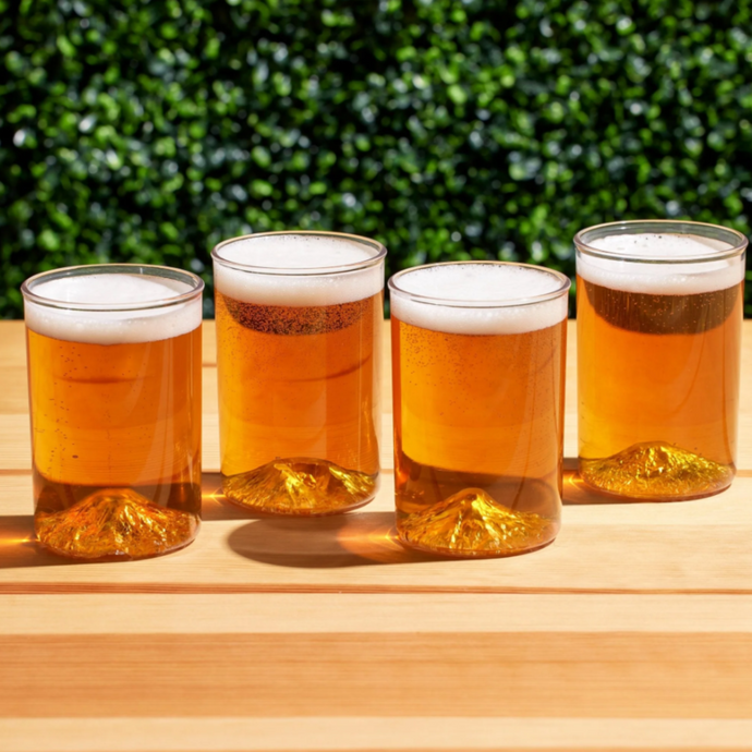 North Drinkware Pacific Northwest Mountain Outdoor Cup Set, 4pc.