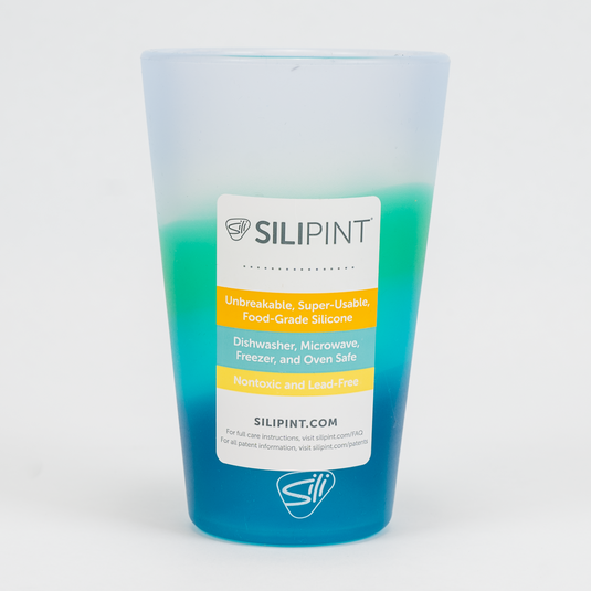Silipint Oregon Mountain Air Silicone Pint Glass, 16oz.