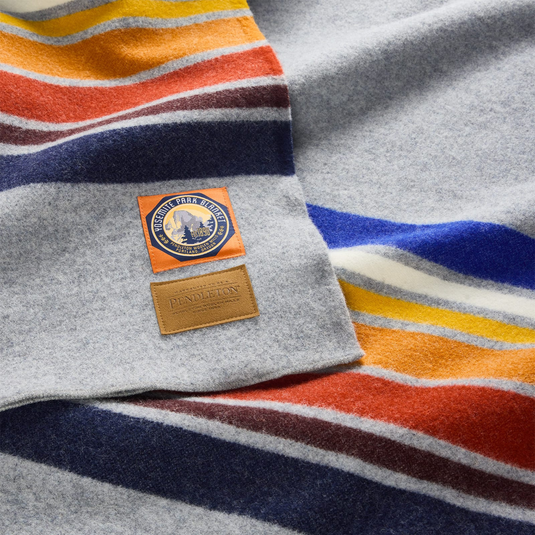 Pendleton Yosemite Grey National Park Wool Blanket, Queen