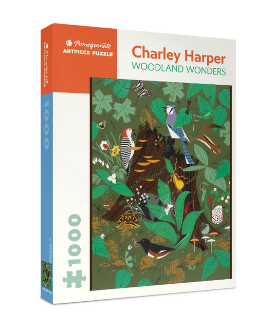 1000 Piece Puzzle Charley Harper Woodland Wonders