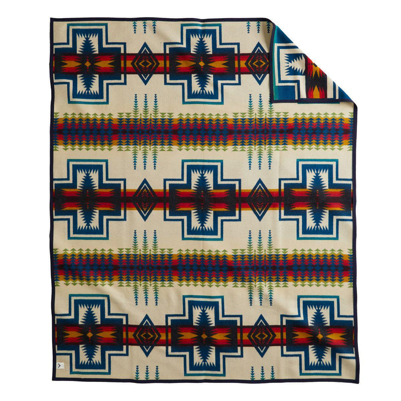 Load image into Gallery viewer, Pendleton Limited Edition Blue Century Harding Blanket, Twin
