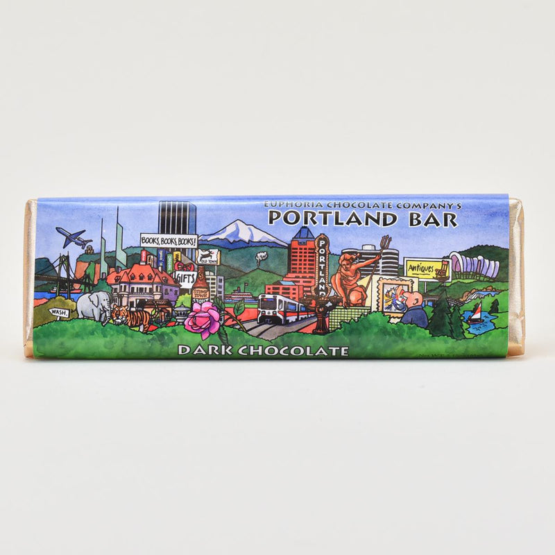 Load image into Gallery viewer, Euphoria Chocolate Portland Dark Chocolate Bar, 2.15oz.

