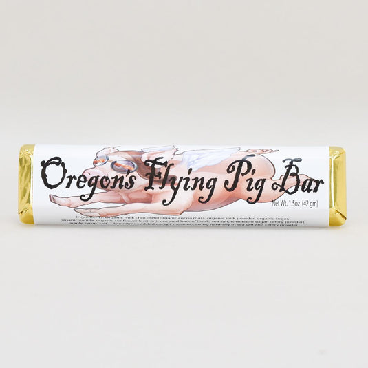 Lillie Belle Oregon's Flying Pig Chocolate Bar, 1.5oz.