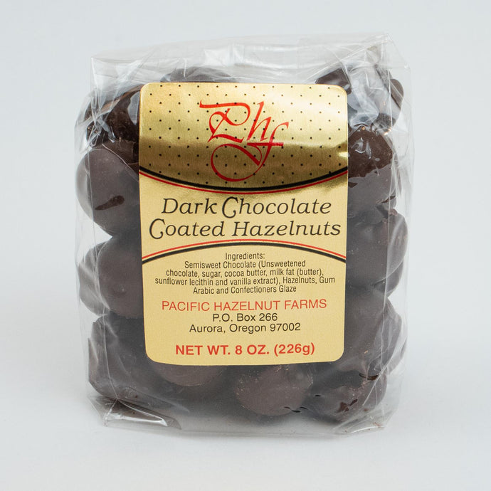 Pacific Hazelnut Farms Dark Chocolate Coated Hazelnuts, 8oz.