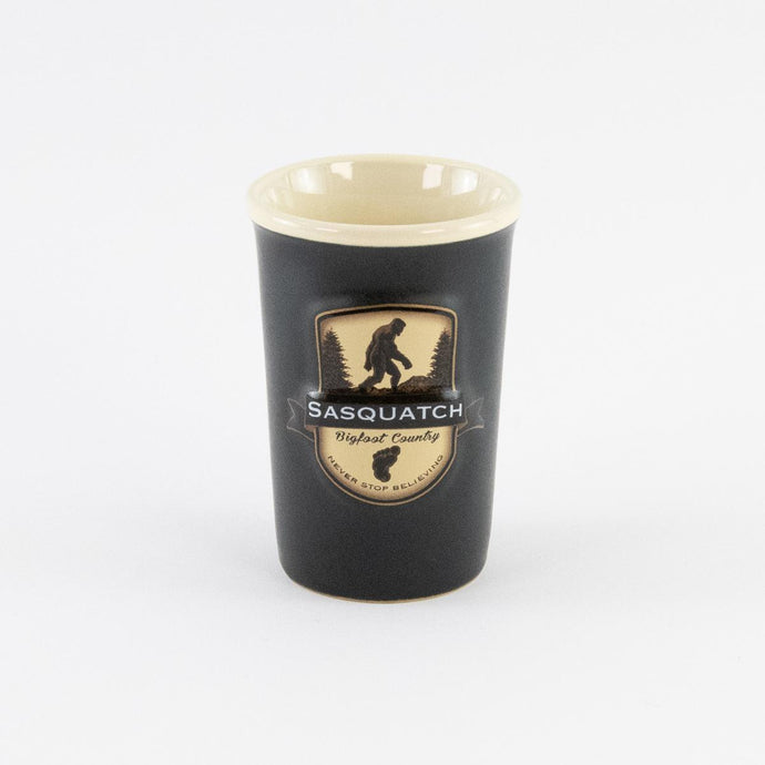 Bigfoot Country Emblem Shot Glass