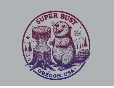 Super Busy Beaver Youth T-Shirt