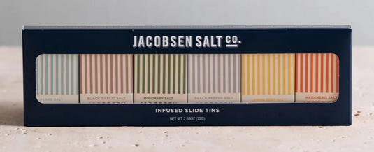 Jacobsen Salt Co. Salt Slide Tin Collection