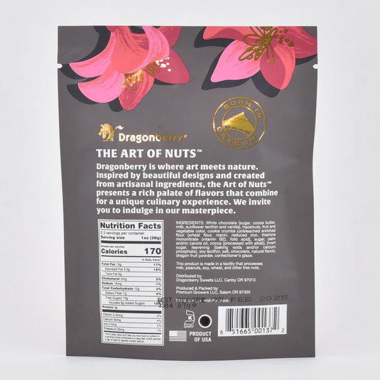 Dragonfruit Cookies and Cream Oregon Dessert Hazelnuts nutrition facts