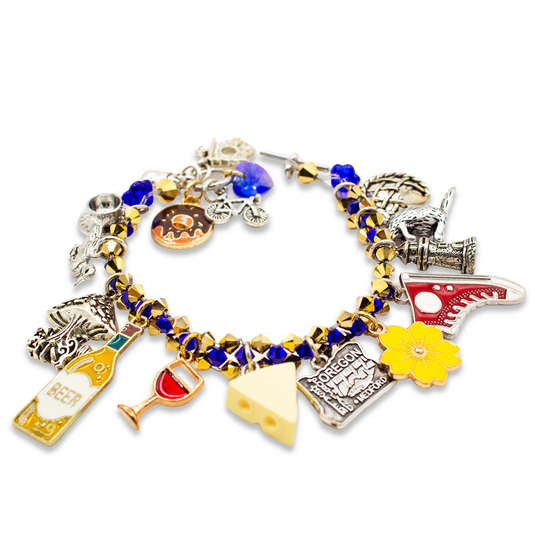 The Best of Oregon Charm Bracelet