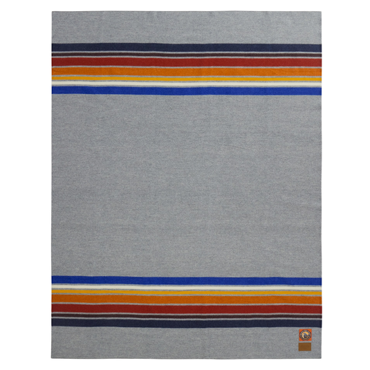 Pendleton Yosemite Grey National Park Wool Blanket, Queen