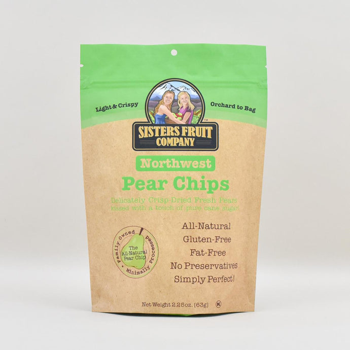 Sisters Fruit Company Northwest Pear Chips, 2.25oz.