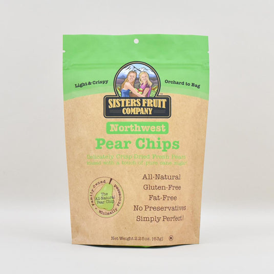 Sisters Fruit Company Northwest Pear Chips, 2.25oz.