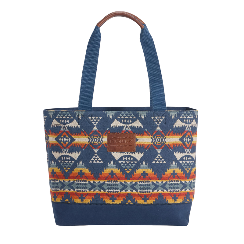 Load image into Gallery viewer, Nehalem Navy City Zip Tote
