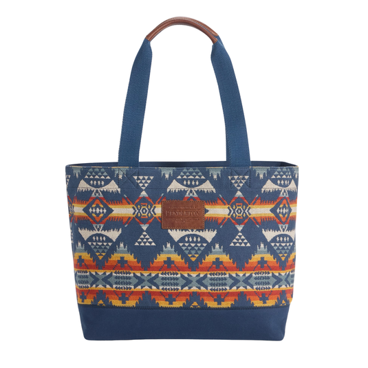 Nehalem Navy City Zip Tote