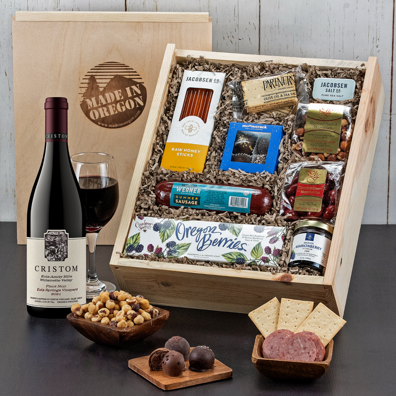 Load image into Gallery viewer, Cristom Club Favorites Wine Gift Basket
