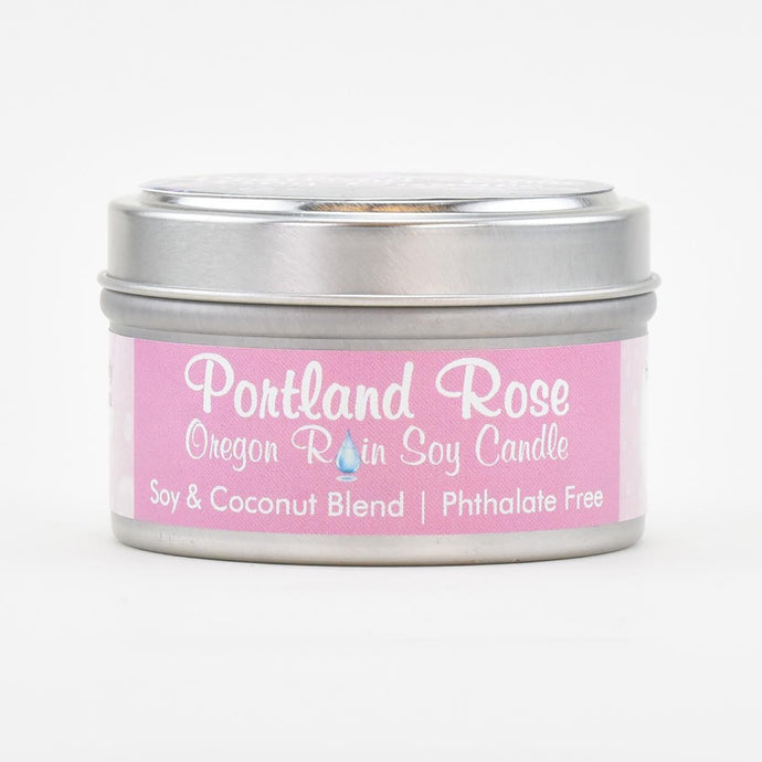 Oregon Rain Soap Co. Portland Rose Soy Candle