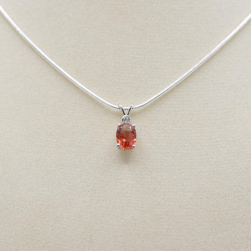 Load image into Gallery viewer, Desert Sun Gems Oval Sunstone Necklace
