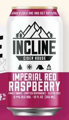 Incline Cider House Imperial Red Raspberry 12oz