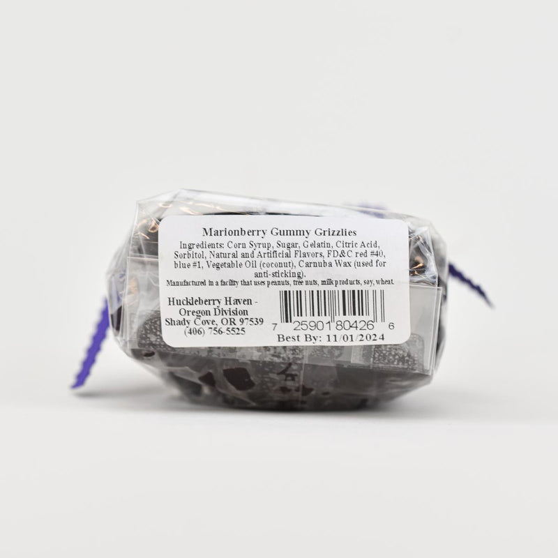 Load image into Gallery viewer, Huckleberry Haven Oregon Marionberry Gummy Grizzlies, 7oz.
