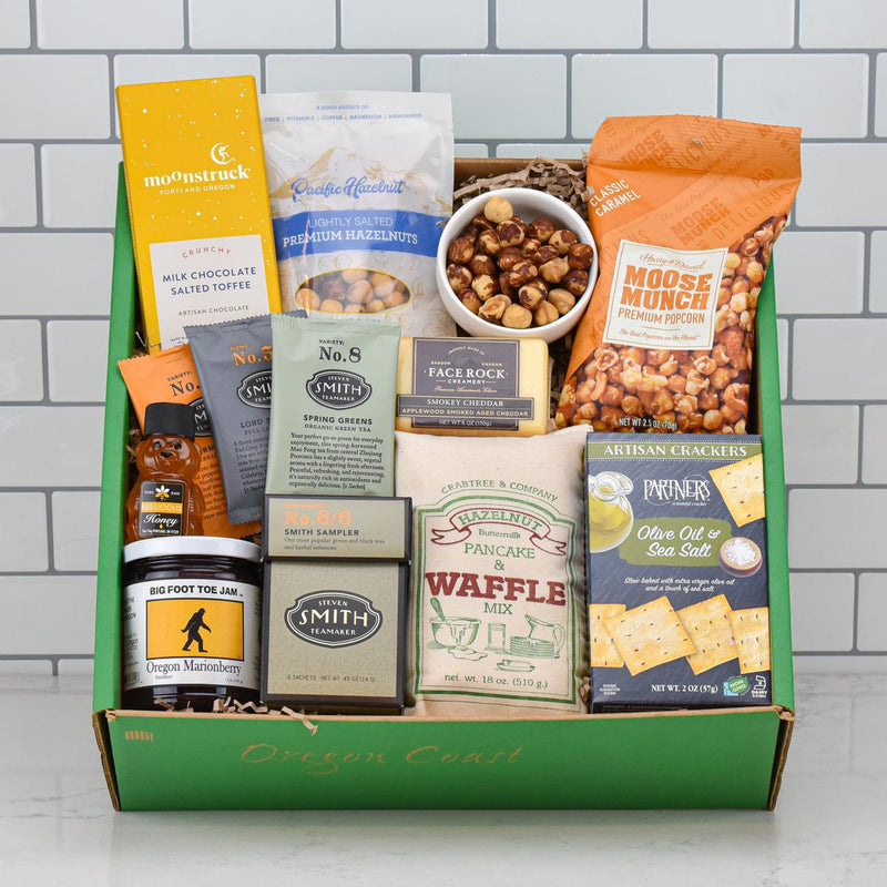 Load image into Gallery viewer, Oregon Delights Gourmet Gift Basket
