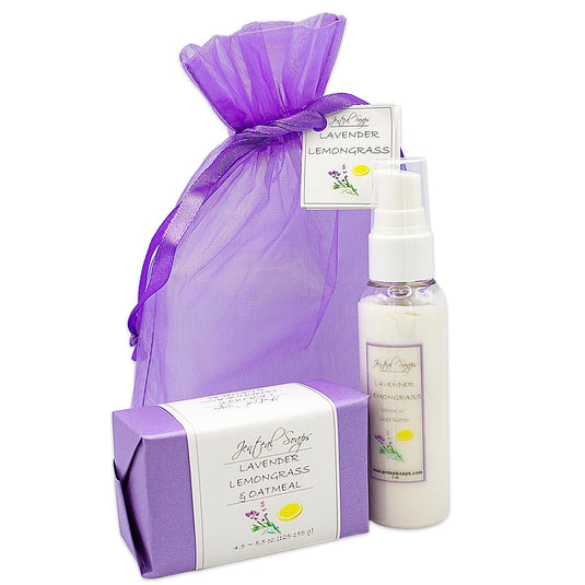 Jenteal, Gift Bag, Lavender Lemongrass