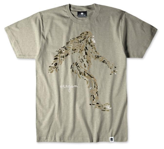 Little Bay Root Sasquatch Oregon Mystique Heather T-shirt