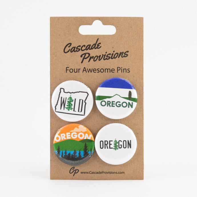 Oregon Assorted Pin Pack, 4pc.