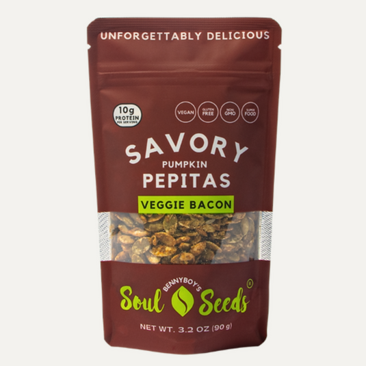 Benny Boy's Veggie Bacon Pumpkin Pepitas 3.2oz