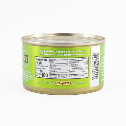 Oregon's Choice Jalapeño Garlic Albacore Tuna, 6oz.