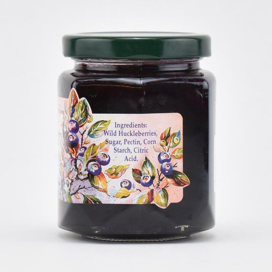 Jack's Premium Preserves Huckleberry 12 oz - Wild Northwest Berries Jack's Premium Preserves Huckleberry 12 oz - Wild Northwest Berries
