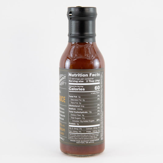 Durant Pinot Noir Barbeque Sauce