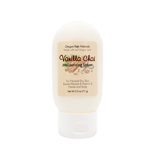 Oregon Rain Vanilla Chai Lotion, 2.5oz