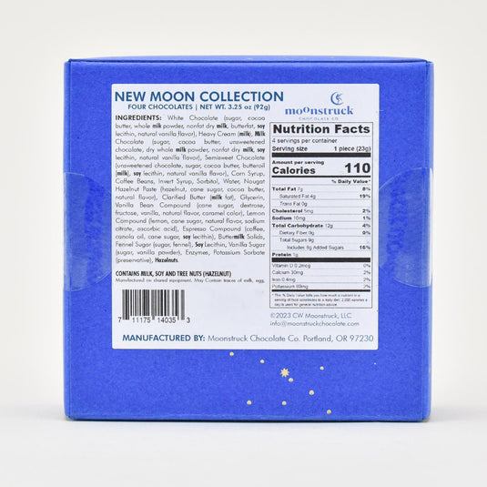 Moonstruck New Moon Truffles Collection, 4pc nutrition facts