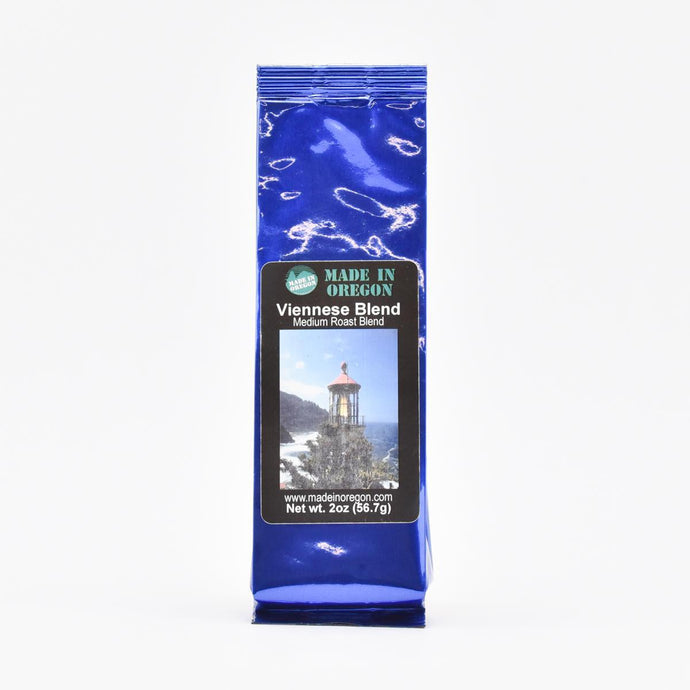 Oregon Coffee Roaster's Viennese Blend Medium Roast (Ground), 2oz.