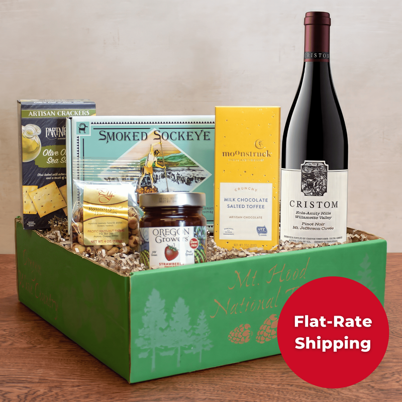 Load image into Gallery viewer, Cristom Noble Vintner Wine Gift Basket
