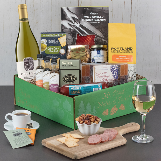 Cristom Vineyards Exquisite Edibles Gift Basket