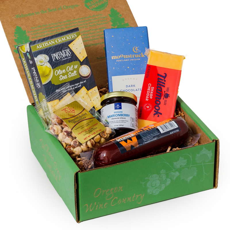 Load image into Gallery viewer, Bite Of Oregon Cheese Gift Basket
