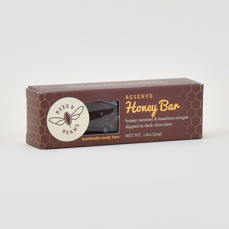 Load image into Gallery viewer, Bees &amp; Beans Honey Bar Reserve, 1.8oz.
