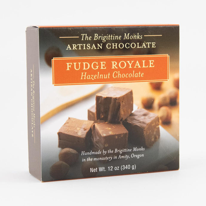 Brigittine Monks Hazelnut Chocolate Fudge, 12oz.