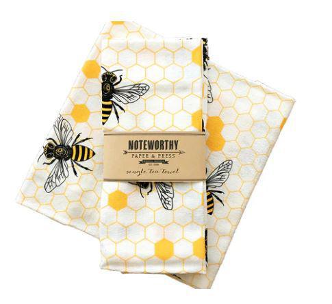 Tea Towel Honey Bees