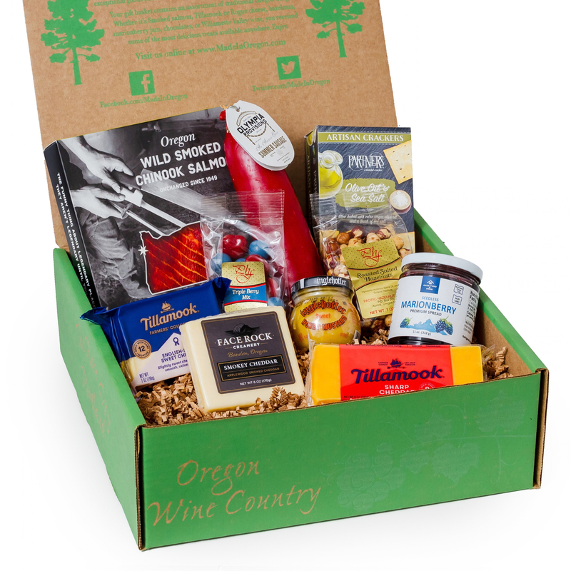 Load image into Gallery viewer, Hood to Coast Cheese Gift Basket
