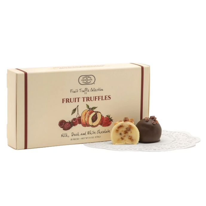 Euphoria Chocolate Fruit Truffles 8pc